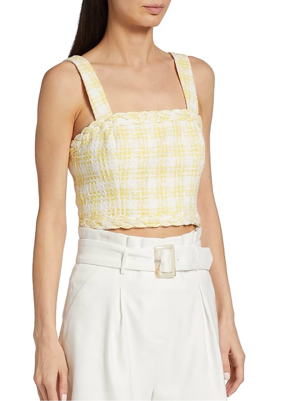 Veronica beard boucle crop size 2